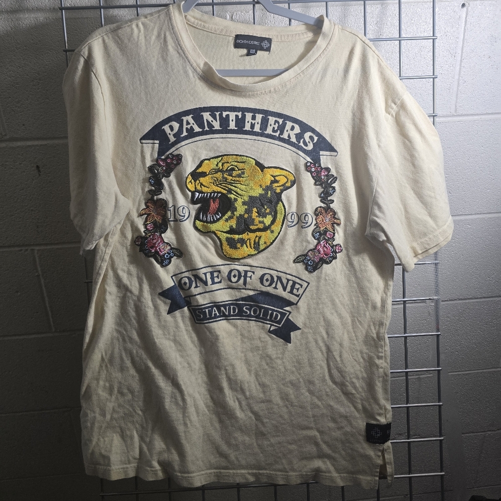 Panthers Graphic Cream Tee